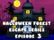 Spel Halloween Bos Ontsnappingsserie Aflevering 3 online