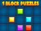 Spel 1 Blok Puzzels online