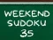 Spel Weekend Sudoku 35 online