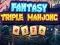 Spel Fantasy Drievoudig Mahjong online