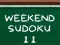 Spel Weekend Sudoku 11 online