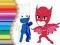Spel Kleurboek voor PJ Masks online