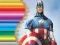 Spel Kleurboek voor Captain America online