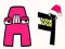 Spel Fusie van het Alfabet: 2D Rens online