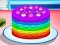 Spel Regenboencake Koken online