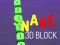 Spel Slang 3D Blok online