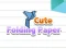 Spel Schattige Vouwpapieren online