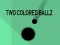 Spel Twee Gekleurde Ballen online