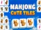 Spel Mahjong schattige tegels online