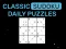 Spel Klassieke Sudoku Daily Puzzles online
