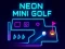 Spel Neon minigolf online