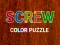 Spel Schroef kleurpuzzel online