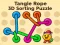 Spel Hazel Tangle touw 3D: sorteerpuzzel online
