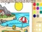 Spel Strand kleurboek voor kinderen online