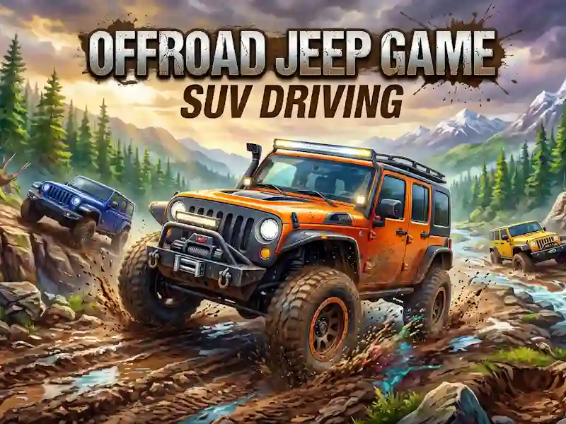 Spel Offroad Jeep Game SUV Driving online