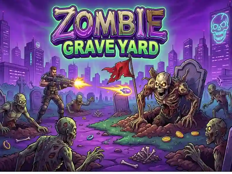 Spel Zombie Grave Yard online