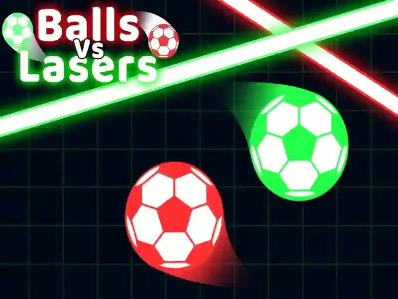 Spel Ballen vs lasers online