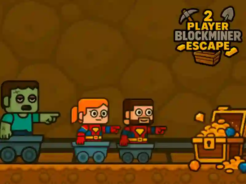 Spel 2 spelers blockminer ontsnappen online
