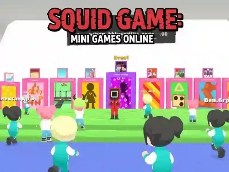 Spel Inktvisspel: minigames online online Spel Inktvisspel: minigames online online