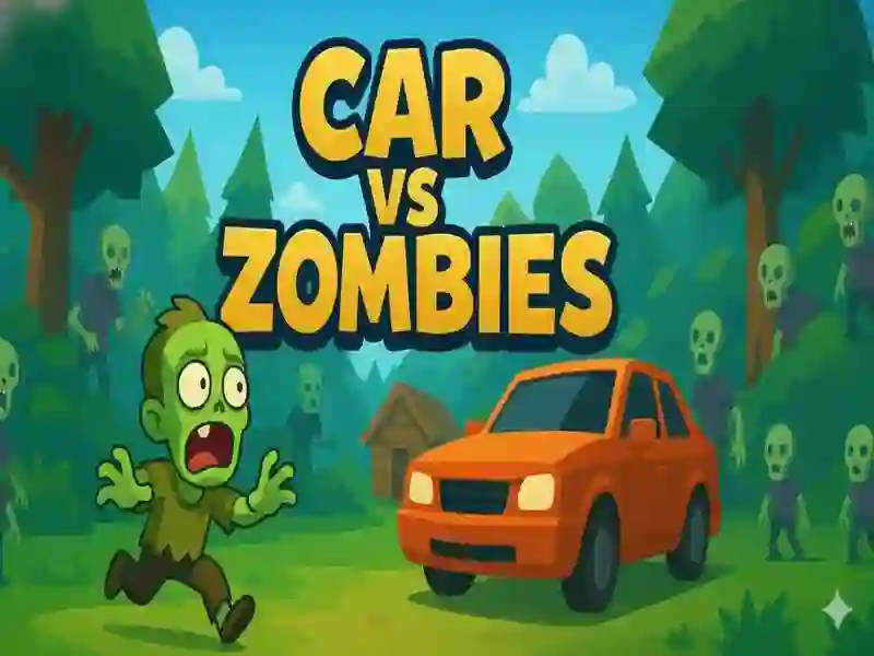 Spel Auto versus zombies online