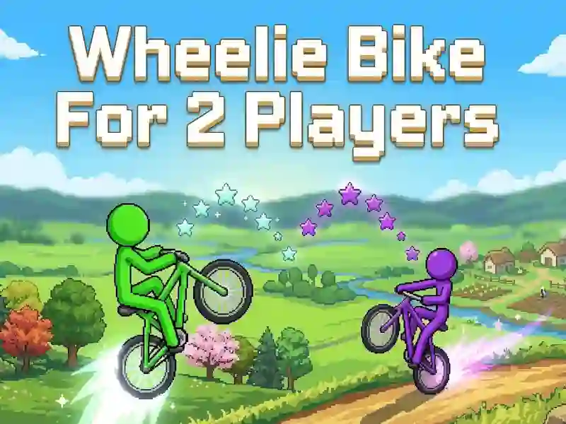 Spel Wheeliefiets voor 2 spelers online