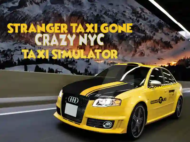 Spel Stranger Taxi wordt gek NYC Taxi Simulator online