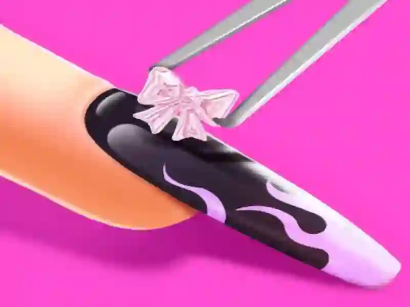 Spel 3D Acryl Nail: Nail Art Game online