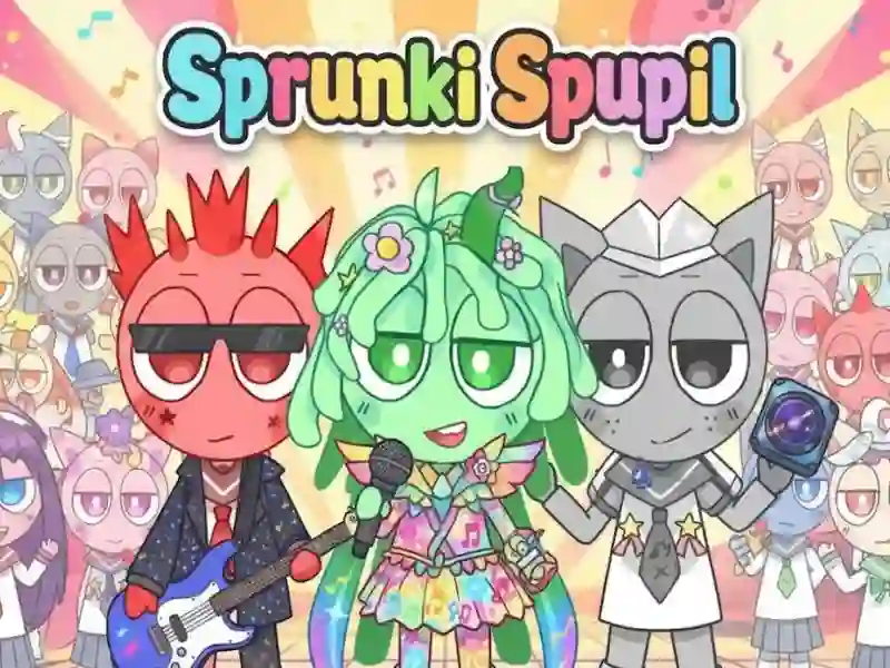Spel Sprunki Spupil online