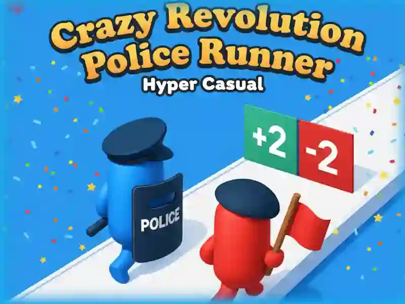 Spel Crazy Revolution Police Runner: hypercasual online