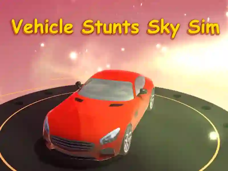 Spel Voertuigstunts Sky Sim online