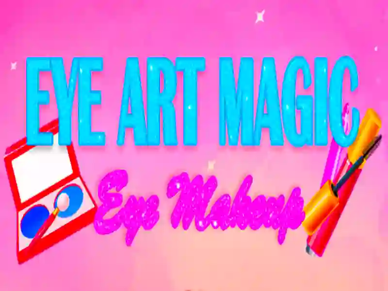 Spel Oogkunst Magic Eye Make-up online Spel Oogkunst Magic Eye Make-up online