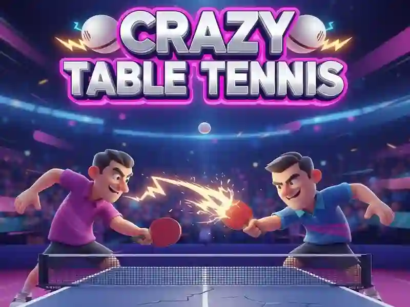 Spel Gekke tafeltennis online