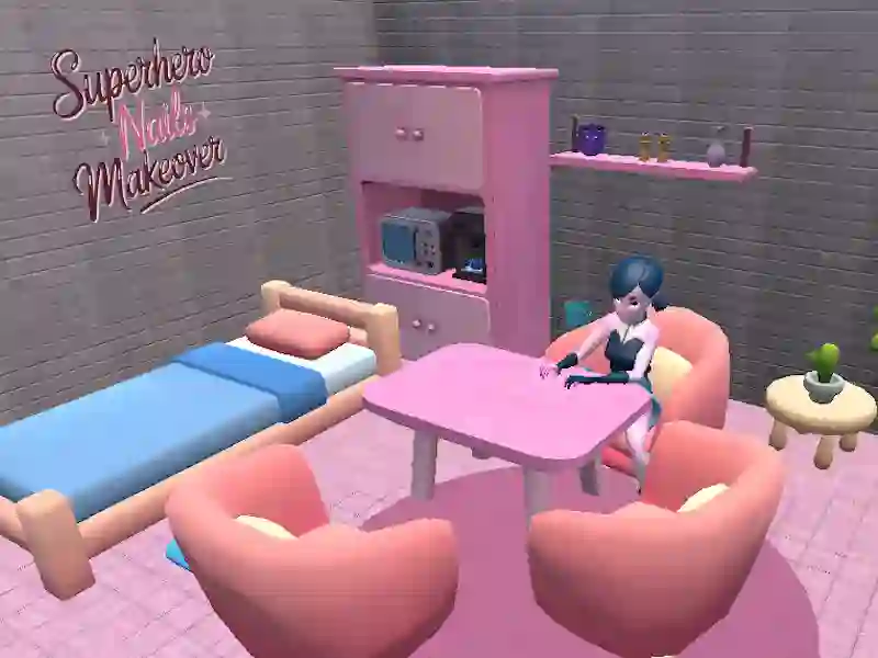 Spel Superheld nagels make-over online