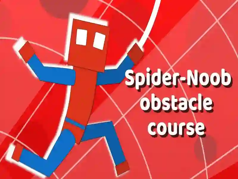 Spel Spider-noob hindernisbaan online