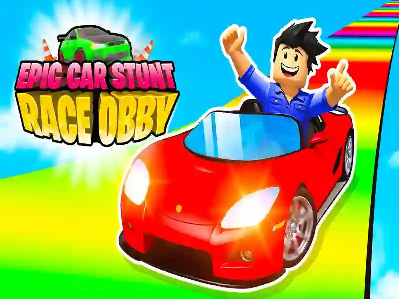 Spel Epische autostuntrace Obby online