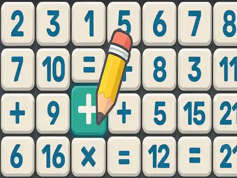 Spel Math Crossword Puzzle Genius Edition online
