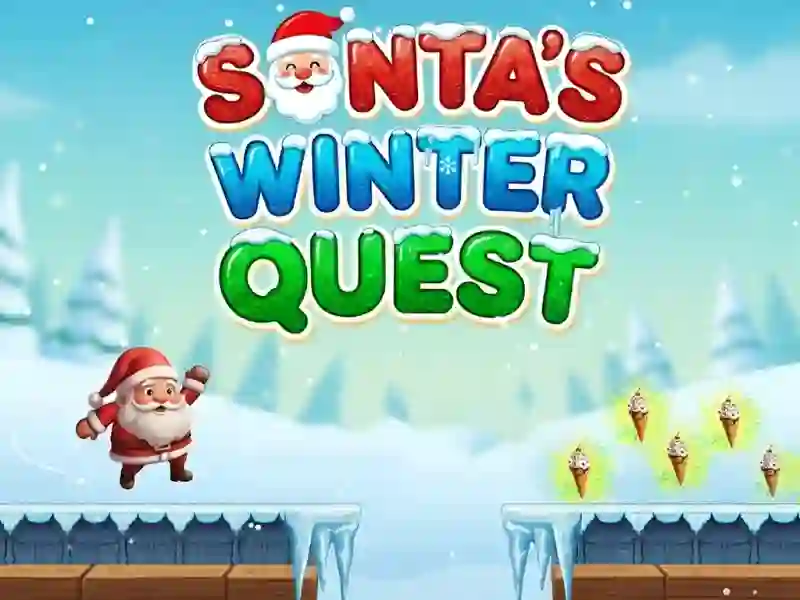 Spel Winterzoektocht van de Kerstman online