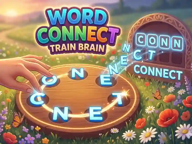 Spel Woord Connect Treinbrein online
