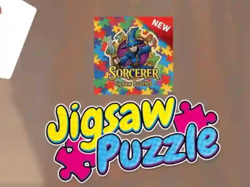 Spel Sorcerer Jigsaw puzzels online
