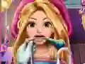 Spel Echte tandarts van de blonde prinses online Spel Echte tandarts van de blonde prinses online