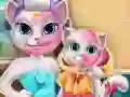 Spel Kitty Mama Echte Make-over online Spel Kitty Mama Echte Make-over online