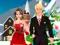 Spel Barbie en Ken Kerst Date online