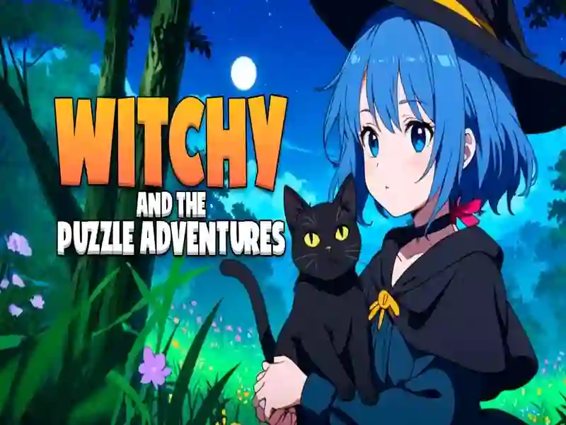 Spel Witchy and the Puzzle Adventures online Spel Witchy and the Puzzle Adventures online