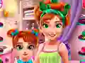 Spel IJsprinses Mama: Echte Make-over online Spel IJsprinses Mama: Echte Make-over online