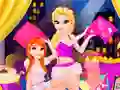 Spel Ellie en Annie: Pyjamafeest online Spel Ellie en Annie: Pyjamafeest online