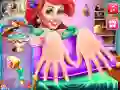 Spel Nail Spa van de Zeemeermin Prinses online Spel Nail Spa van de Zeemeermin Prinses online