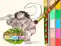 Spel Moana Kleurboek online