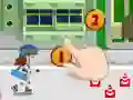 Spel Meisje op rolschaatsen: Bloemenkracht online