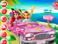 Spel Strandtrip van de Prinsessen online Spel Strandtrip van de Prinsessen online
