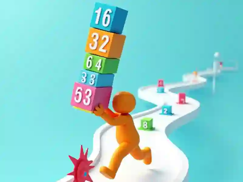 Spel Cube Stack 2048 online